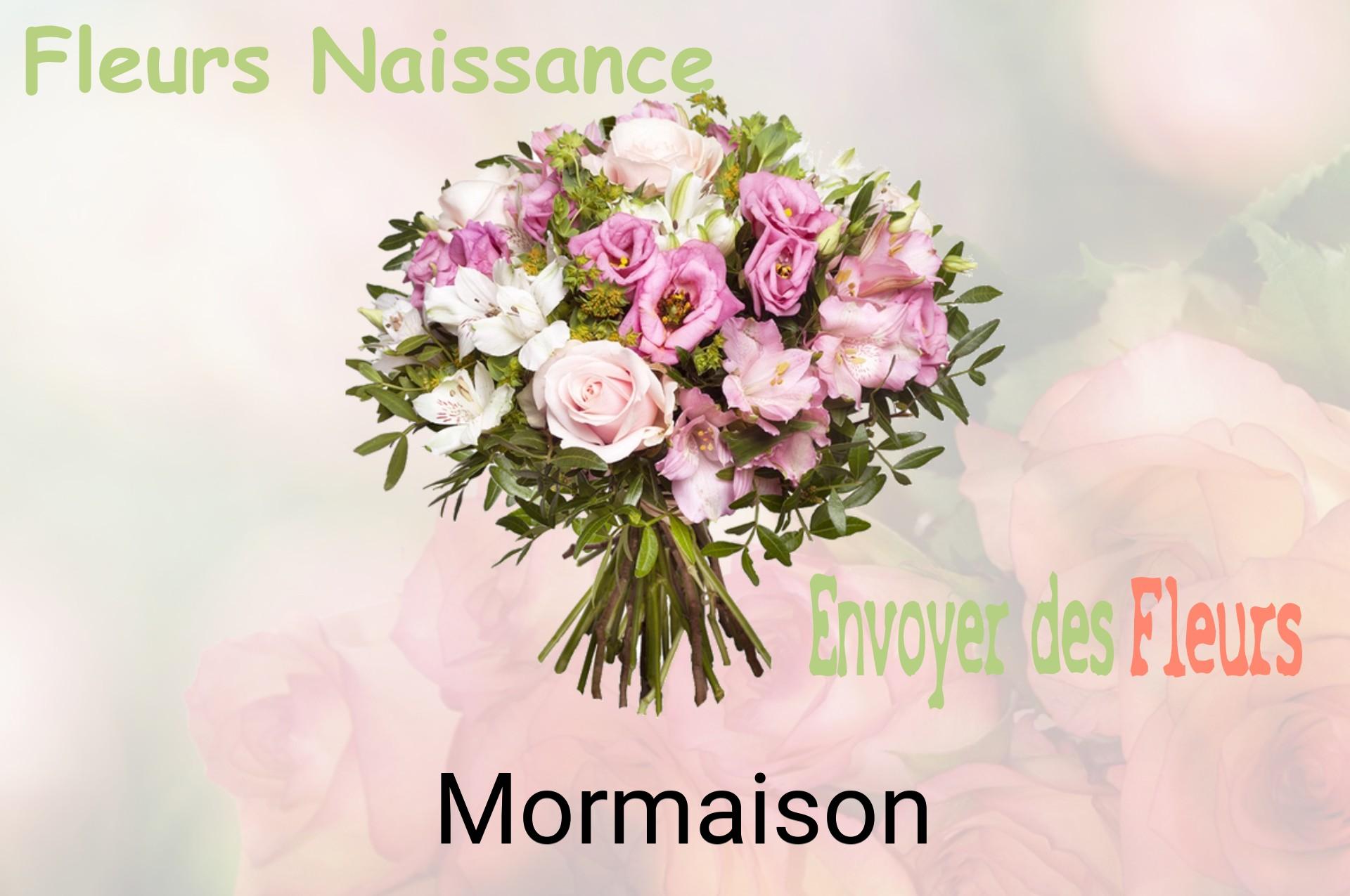 Bouquet de fleurs de naissance livré à Mormaison